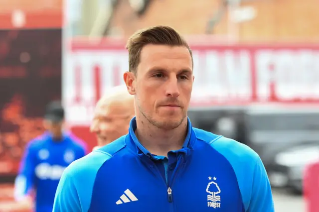 Nottingham Forest striker Chris Wood