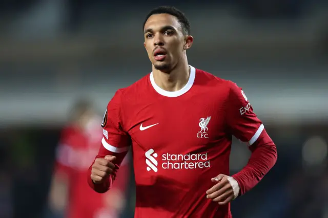 Trent Alexander-Arnold of Liverpool