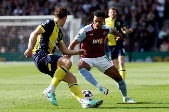 Ollie Watkins and Ilya Zabarnyi