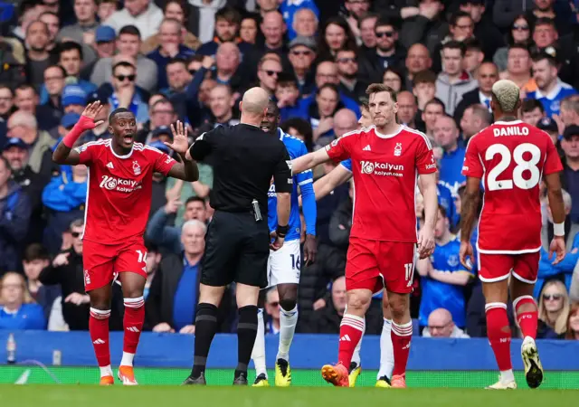 Callum Hudson-Odoi (left) appeals for a penalty