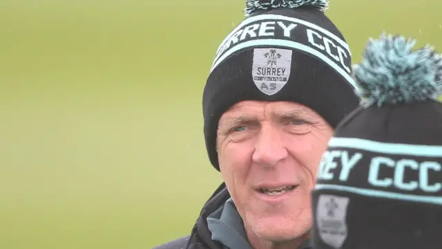 Surrey director of cricket Alec Stewart