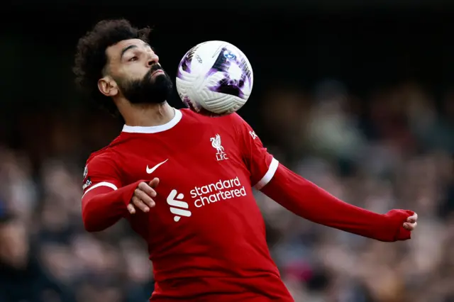 Liverpool's Mohamed Salah