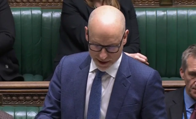 Stephen Kinnock in the Commons