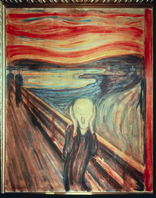 The Scream painting