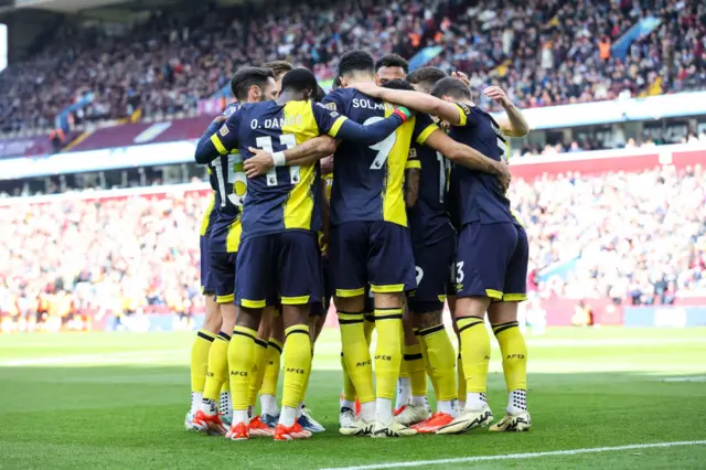 Bournemouth celebrate