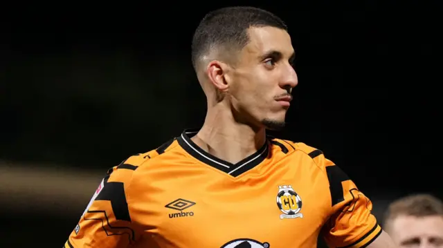 Cambridge United's Gassan Ahadme