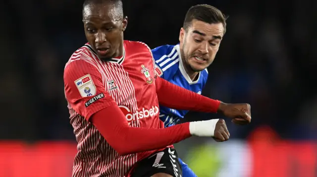 Leicester v Southampton match action