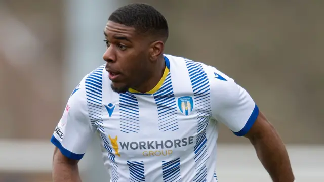 Colchester United's Jayden Fevrier