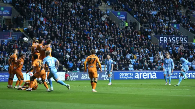 Kasey Palmer scores for Coventry