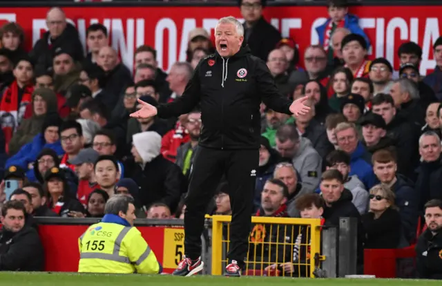 Wilder cuts an animated figure on the touchline