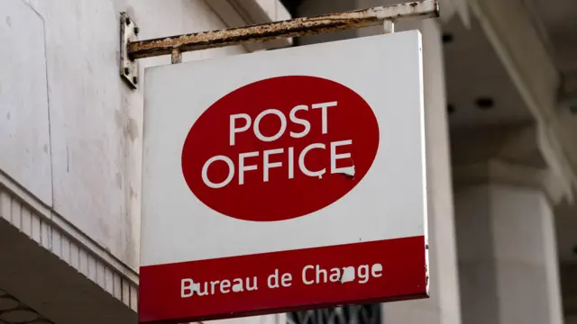 A Post Office Sign