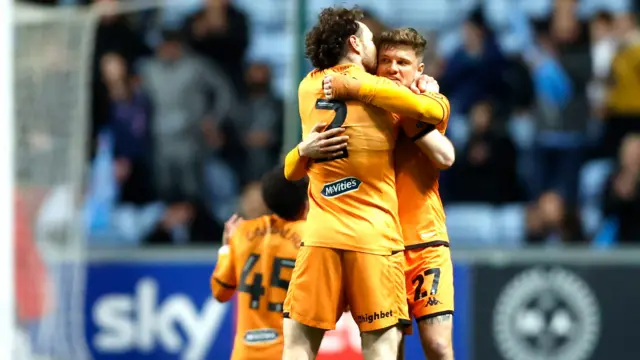 Hull celebrate at full-time