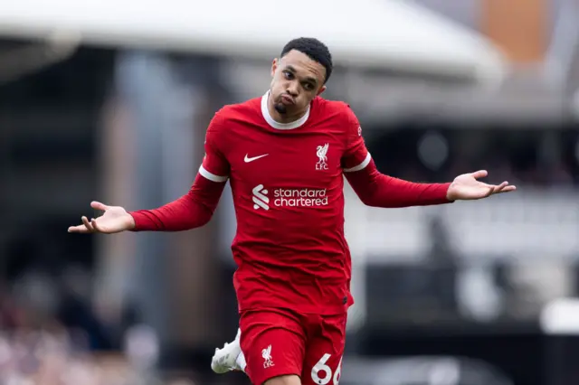 Liverpool's Trent Alexander-Arnold