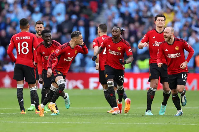 Antony celebrates after the penalty shootout