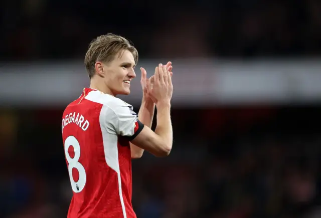 Arsenal's Martin Odegaard