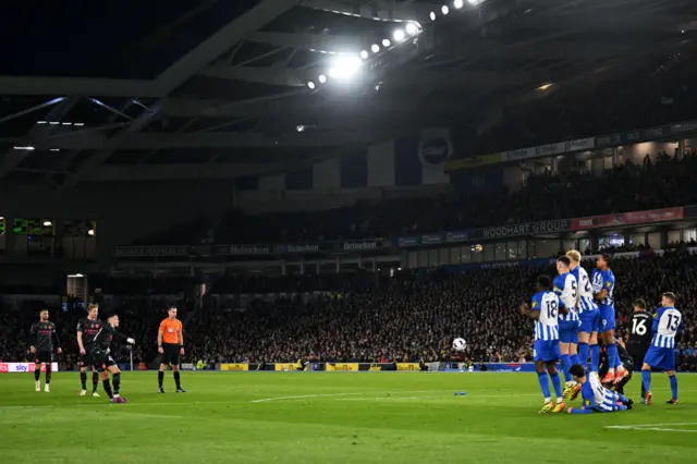 Phil Foden free-kick