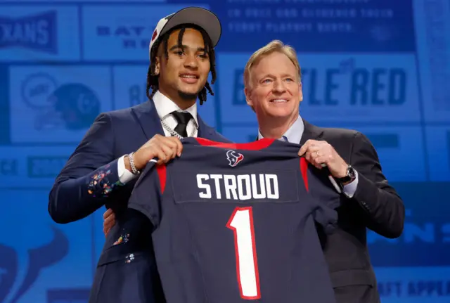 CJ Stroud at the 2023 NFL draft