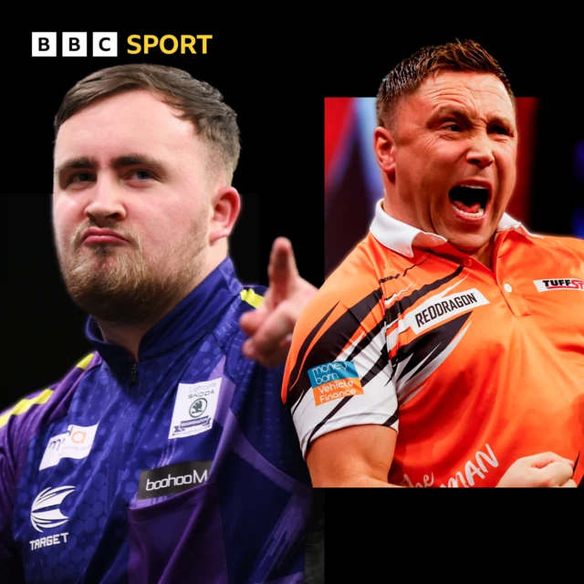 A match-up of Luke Littler and Gerwyn Price