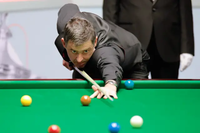 Ronnie O'Sullivan in action