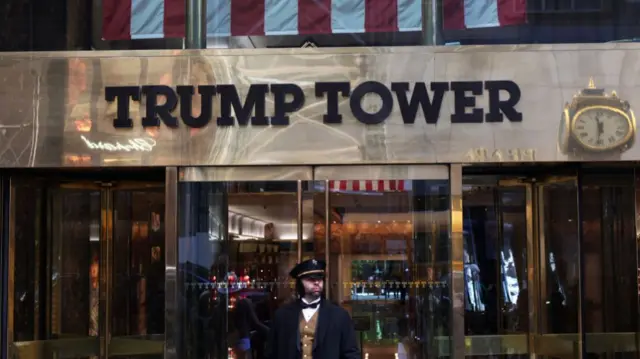 Trump Tower entrance