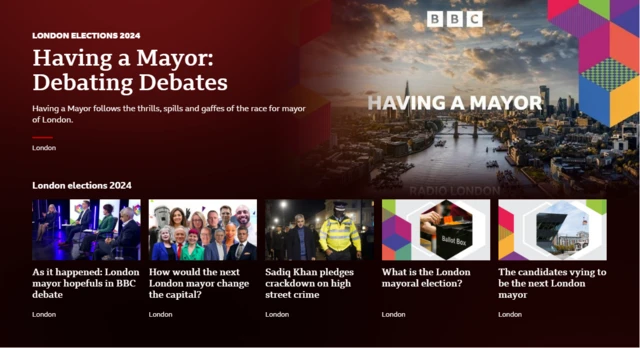 London elections 2024 story slice