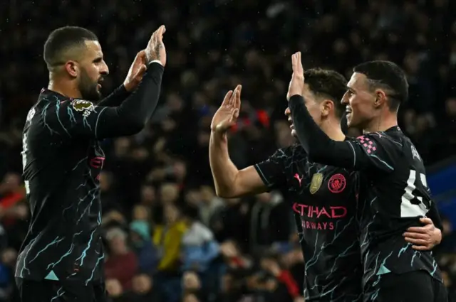 City players celebrate