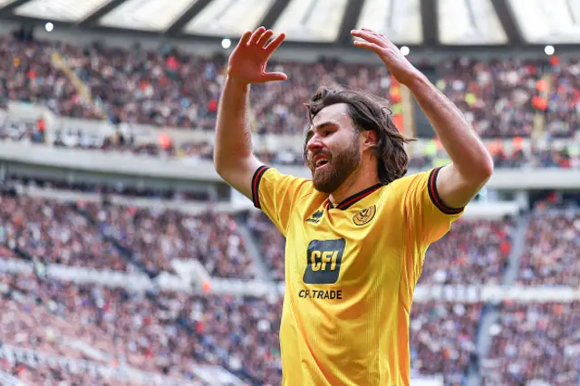 Ben Brereton Díaz of Sheffield United reacts