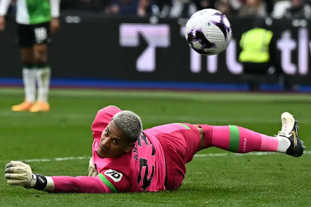 Alphonse Areola makes a save