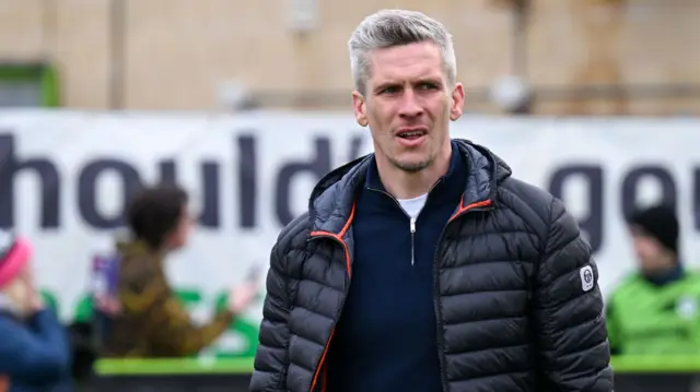 Sutton United head coach Steve Morison