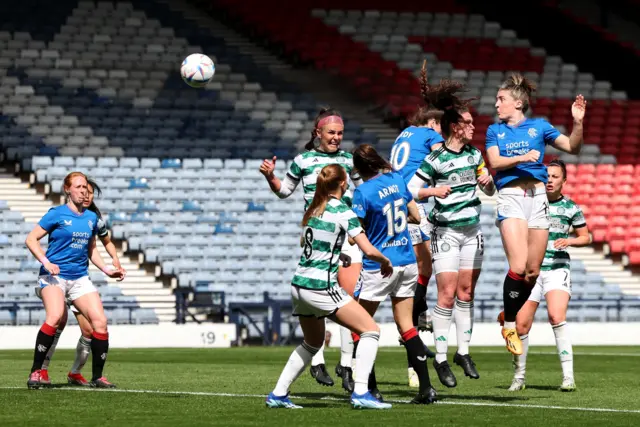 Chelsea Cornet scores Rangers' first goal