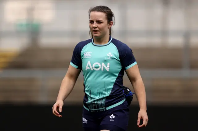 Brittany Hogan at captain's run