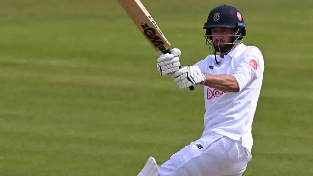 James Vince batting for Hampshire