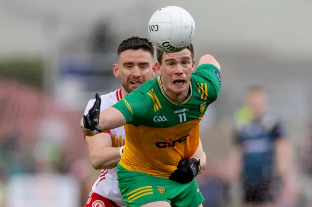 Action between Donegal and Tyrone