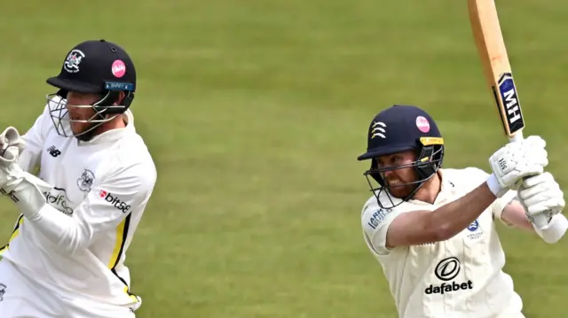 Ryan Higgins batting for Middlesex