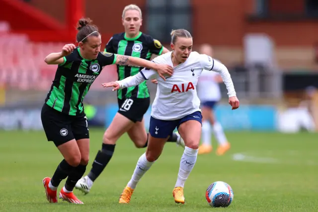 Olga Ahtinen of Tottenham Hotspur