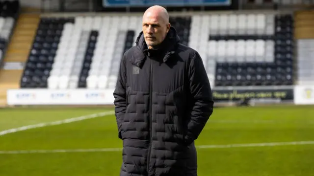 Rangers manager Philippe Clement during a cinch Premiership match between St Mirren and Rangers at SMiSA Stadium, on April 28, 2024, in Paisley, Scotland.