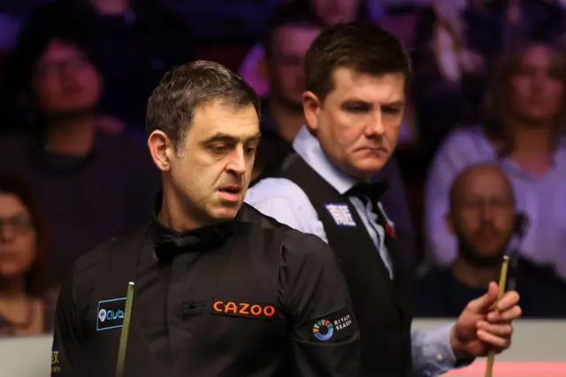 Ronnie O'Sullivan and Ryan Day