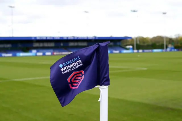 Corner flag at Walton Hall Park