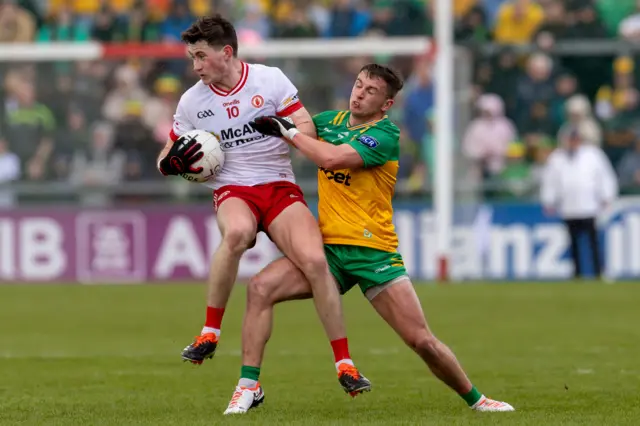 Action between Tyrone and Donegal