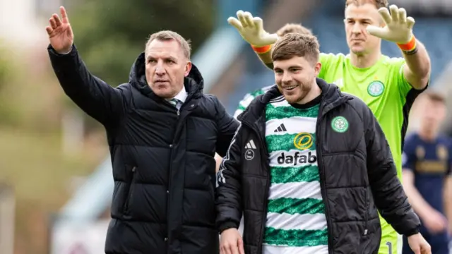 Brendan Rodgers and James Forrest