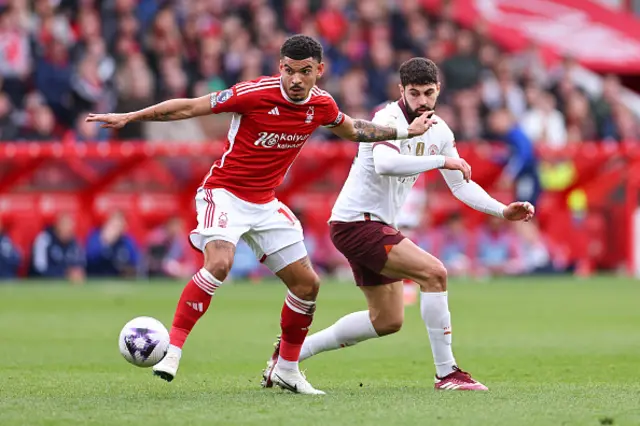 : Morgan Gibbs-White of Nottingham Forest