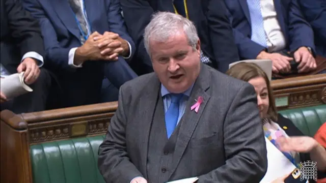 The SNP's former leader in Westminster Ian Blackford