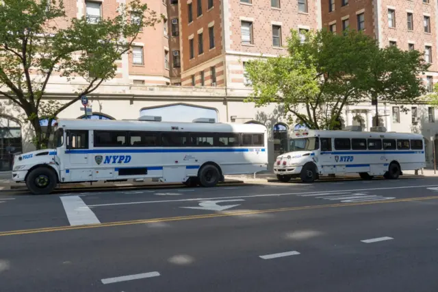 Police at Columbia UNiversity