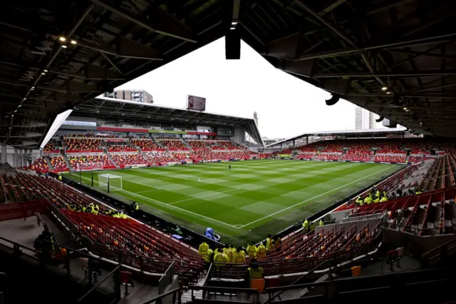 GTech stadium stands ready for the match