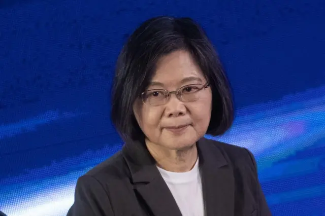 Taiwan's President Tsai Ing-wen