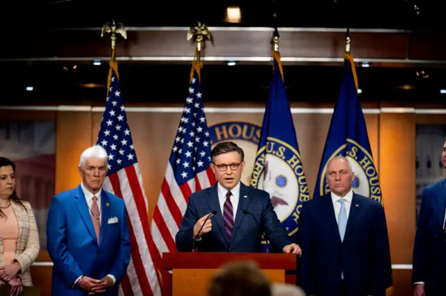 House Republican press conference on campus protests