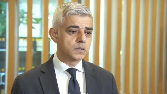 London Mayor Sadiq Khan