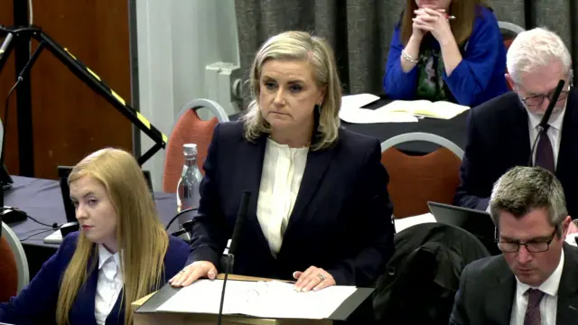 Neasa Murnaghan KC speaking to inquiry