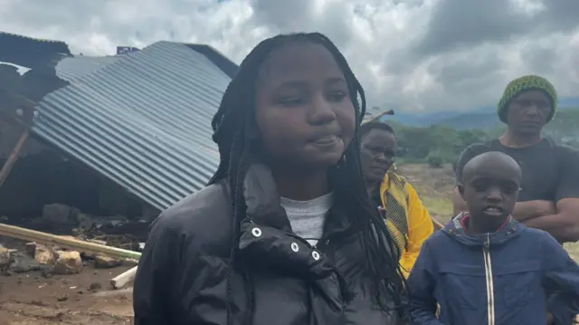 Flood survivor Veronica Karanja