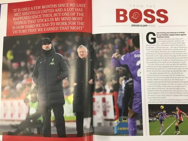 Matchday programme